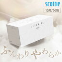 【10箱・20箱】ティッシュ やわらかい 220組 最高級ティッシュ カシミヤ クレシア 贅沢 保湿 スコッティ ギフト 贈り物 ティッシュペーパー ボックス ...