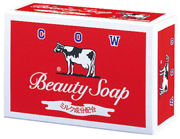 《A》【固形石鹸】 赤箱 100g×1コ入【牛乳石鹸 カウブランド 】 【D】