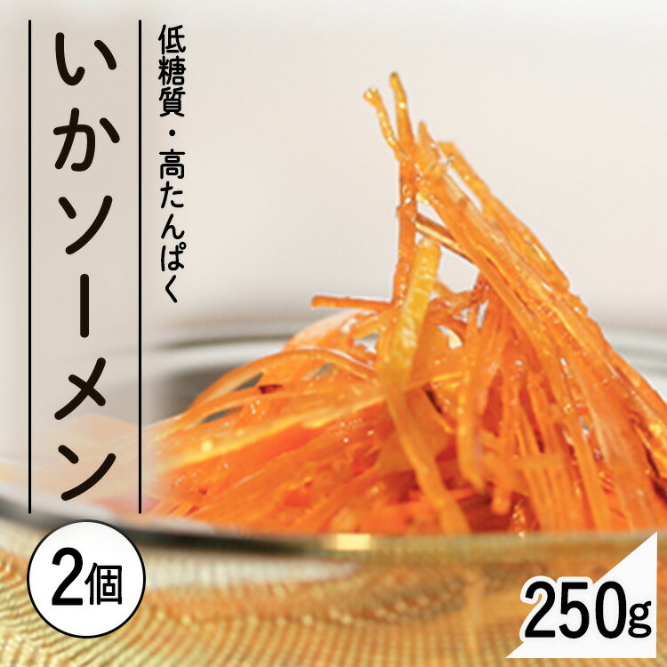 【2袋】いかソーメン 250g×2 いか イカソーメン するめソーメン おやつ 珍味 やみつき おつまみ 家飲み..