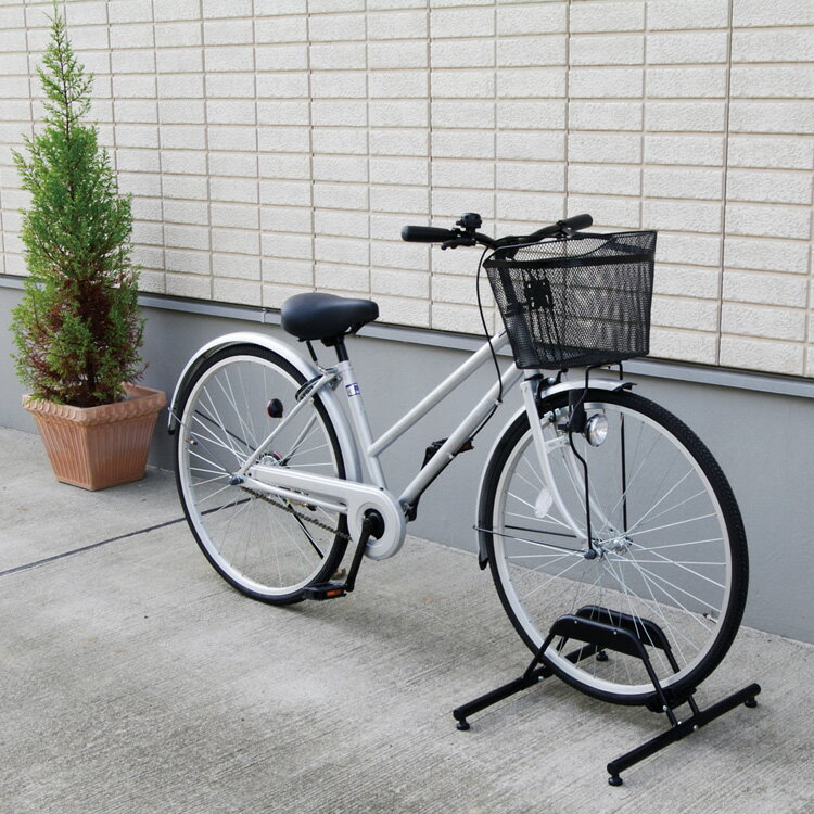 自転車 スタンド 1台 自転車スタンド 1台用 BYS-1送料無料 ストッパー サイクルガレージ サイクルポー..