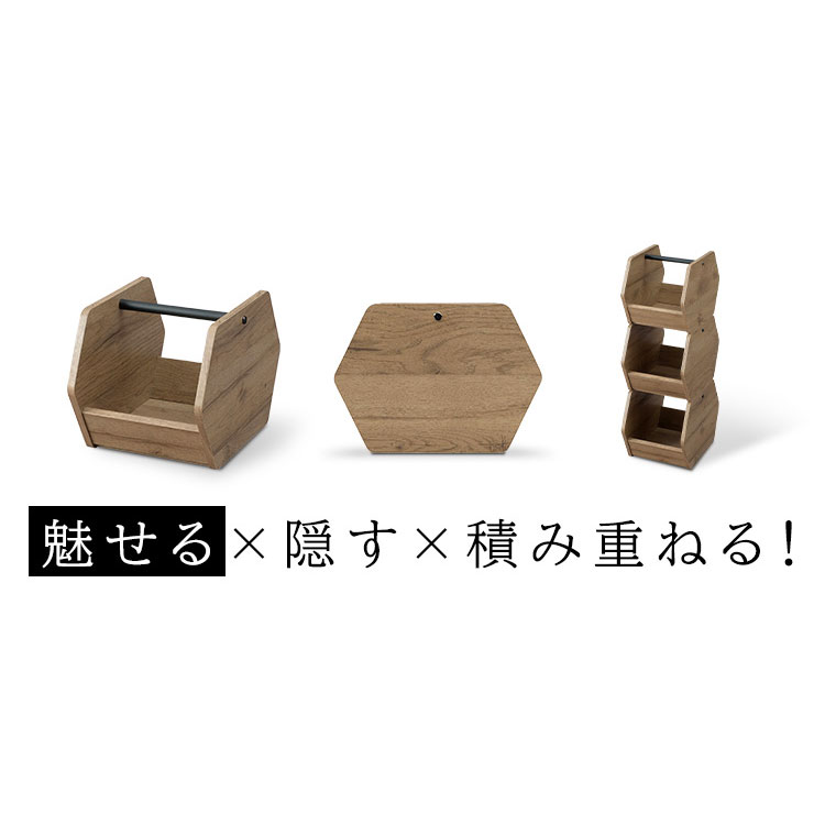 収納ボックス 収納ケース 小物 コンパクト 整理棚 化粧品 収納 コスメ収納 アイアンウッドボックス IWB-222 キッチン収納 調味料入れ 雑誌 収納 一人暮らし 家具 おもちゃ 収納 小物収納 オープンボックス 新生活 アイリスオーヤマ