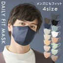 カラーマスク アイリスオーヤマ 不織布 立体 メンズ用 メンズ DAILY FIT MASK メンズ用 立体 5枚入 ホワイトのみ7枚 小さめ ふつう ふつうワイド ゆったり 花粉 ウイルス 飛沫 細菌飛沫 PM2.5 風邪 花粉 幅広耳ひも マスク 個包装