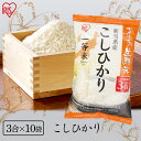 【令和元年産】コシヒカリ 新潟県産こしひかり 4.5kg アイリスの生鮮米こしひかり 米 コメ 白米 こめ 3合 パック 小分け アイリスオーヤマ