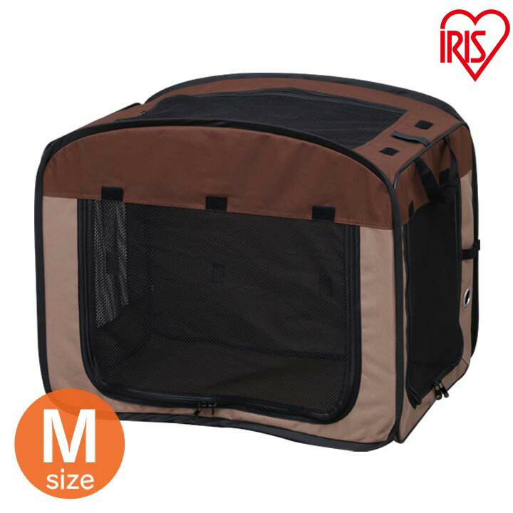 ペットサークル 折りたたみソフトケージ Mサイズ POSC-650A アイリスオーヤマ