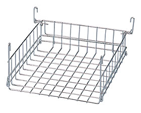 【メタルラック（ポール径25mm）用】メタルラック 棚下バスケット MR-B4B【アイリスオーヤマ】（メタルラック・収納棚・棚板・収納用品・リビング ダイニング収納 スチールラック） 送料無料 新生活