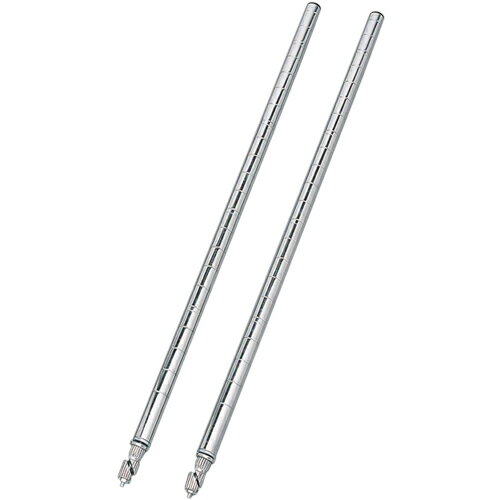 メタルミニ ポール径19mm用 メタルミニ 延長ポール 2本セット MM-60EPW≪60cm延長可能≫ アイリスオーヤ..
