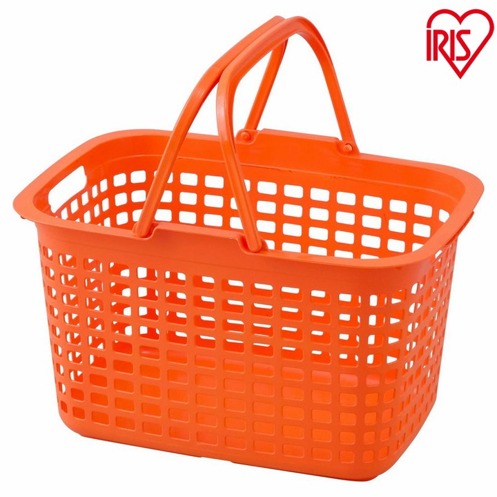 バスケット 収納ボックス 工具箱 収納ケース 職人の車載ラック専用 キャリー CBT-M オレンジ／ブラック アイリスオーヤマ