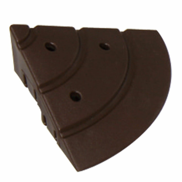 段差プレート デッキ 段差解消スロープ 段差プレミアウッドパネル用エンドパーツコーナー PWE-70C ブラウン・ベージュ・グレー【アイリスオーヤマ】