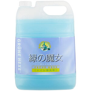 ＼目玉価格！／緑の魔女 トイレ 業務用 5L ミマスクリーンケア送料無料 5000mL 液体洗剤 5kg トイレ用 5KG 大容量 業務用 ドイツ 掃除用洗剤 住宅用【UN】【D】