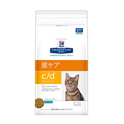 ヒルズ c/d 4kg×2個セット マルチケア フィッシュ入り 食事療法食 猫用 cd フィッシュ プリスクリプション・ダイエット ドライフード ストロバイト 尿路疾患 ストルバイトケア 尿路結石【D】