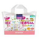 粉ミルク E赤ちゃん つめかえ用 エコらくパック 森永 森永乳業 e赤ちゃん エコらくパック 2箱セット 送料無料 ベビーミルク 新生児 乳幼児 エコ ラクトフ...