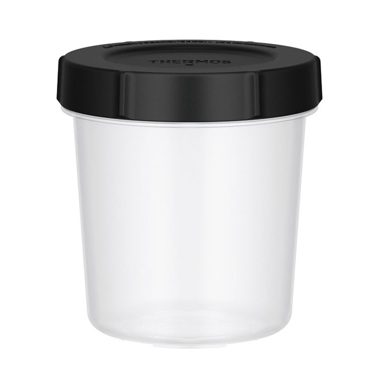Rakuten - サーモス Myフードコンテナー 丸型 700ml ブラック KC-RA700THERMOS フードコンテナー 丸型 保存容器 パッキン付き 冷蔵 冷凍 電子レンジ 作り置き 調理 【D】