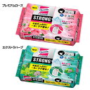 トイレクイックル ストロング つめかえ用 16枚 花王 クイックル トイレシート 厚手 掃除シート 除菌 ウイルス除去 抗菌・防臭 詰め替え用 床・壁・ドアノブ KAO プレミアムローズ エクストラハーブ【D】