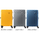アメリカンツーリスター スーツケース Mサイズ 拡張軽量 SENNA SPINNER 69/25 EXP TSA QC5*16003送料無料 サムソナイト SENNA セナ ファスナータイプ 4輪 ダブルキャスター(8輪) 容量 ポップコーンイエロー シルバーグレー クラシックブルー【D】【B】(4)