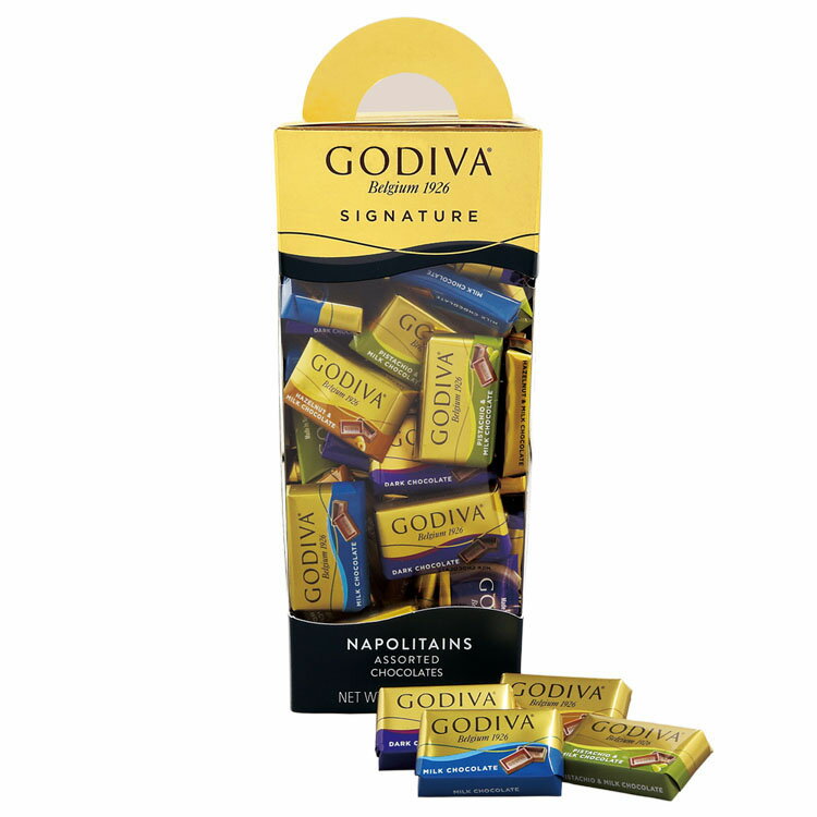 チョコレート GODIVA ゴディバ シグネチャータワー ナポリタン 225g チョコレート GODIVA ゴディバ ナポリタン アソート 大容量 クリスマス バレンタインデー ホワイトデー ギフトプレゼント 個包装 ミルク ダーク ピスタチオ ヘーゼルナッツのサムネイル