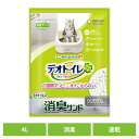 ユニチャーム 取替サンド デオトイレ 消臭サンド 4L 猫 ユニ・チャームペット 消臭 猫砂 トイレ 衛生 速乾 サラサラ 崩れにくい ねこ unicharm