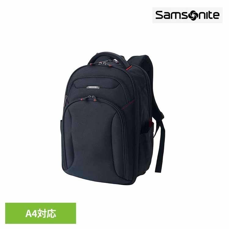 Samsonite - バックパック ブラック SAMSONITE サムソナイト ビジネスバッグ PC対応 A4対応 通勤用 仕事用 多機能 メンズ ブランド サムソナイト