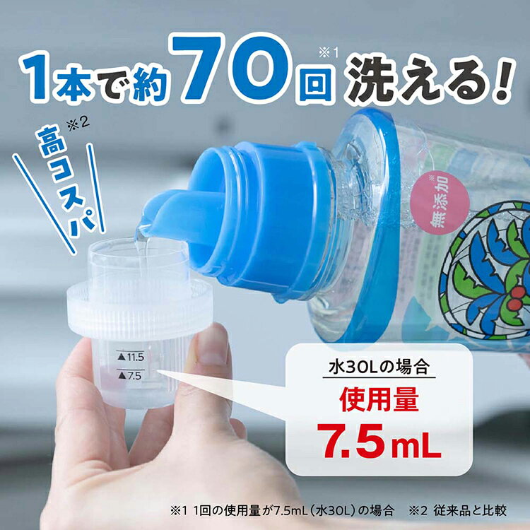 ヤシノミ洗たく洗剤 濃縮タイプ 520ml サラヤ ヤシノミ 洗剤 洗たく 濃縮 肌 洗浄...