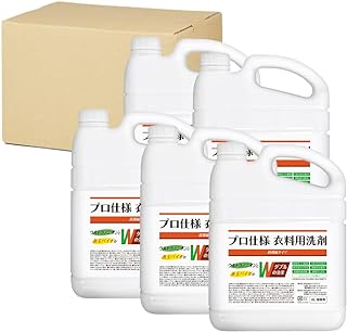 【5個】善玉バイオ プロ仕様衣料用洗剤 超濃縮タイプ4L 送料無料 善玉バイオ プロ仕様洗剤 再汚染から..