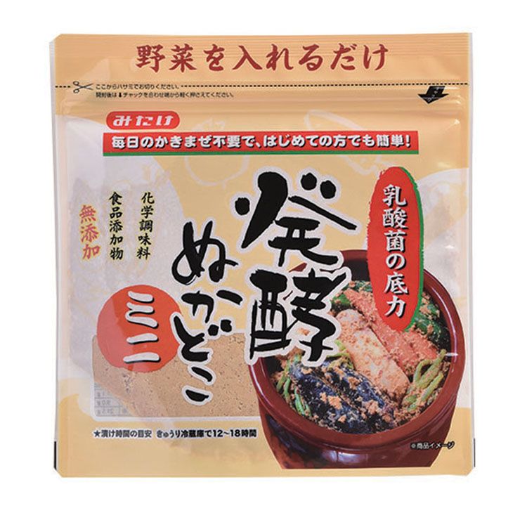 ぬか床 発酵 漬物 みたけ みたけ食品 ぬかどこ1kg 207400ぬかどこ ぬかどこ ぬか漬け ぬか みたけ 乳酸菌 週一回 かき混ぜ不要 簡単 1kg みたけ食品【D】