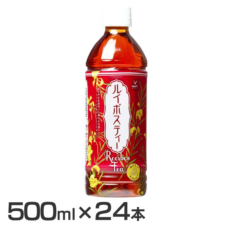 【24本】神戸居留地 ルイボスティー PET 500ml ルイボス茶 お茶 国産 ペットボトル グリーン ノンカフェイン デカフェ カフェインレス 富永貿易【D】【代引き不可】iris03