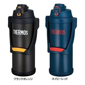 ジャグ サーモス 2.5L 水筒 真空断熱スポーツジャグ FFV-2501送料無料 水筒 ワンタッチ スポーツ 部活 丈夫 学校 保冷 スポーツドリンク 子供 大容量 サーモス ブラックオレンジ ネイビーレッド【D】