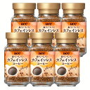 【6個セット】 コーヒー インスタント カフェインレス デカフェ UCC おいしい 瓶45g コク フリーズドライ カフェ デカフェ 経済的 UCC 【D】