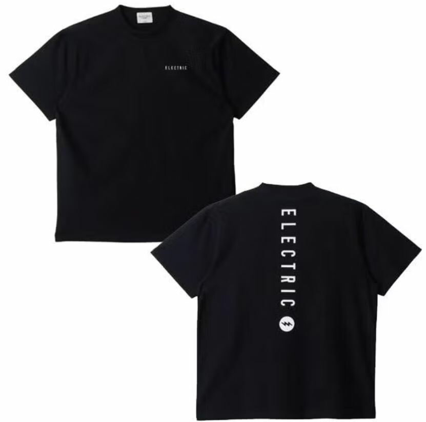乐天商城 - 2026 メンズ 半袖 ドライ Tシャツ E26ST27 ELECTRIC VERTICAL LOGO DRY S/S TEE エレクトリック 日本正規品