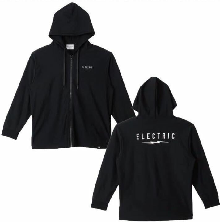 樂天商城 - ELECTRIC エレクトリック メンズ ICON LOGO DRY FULL ZIP ジップパーカー UVカット 接触冷感 吸水速乾 夏用 日焼け対策 海 プール サーフィン 釣り E26SU09