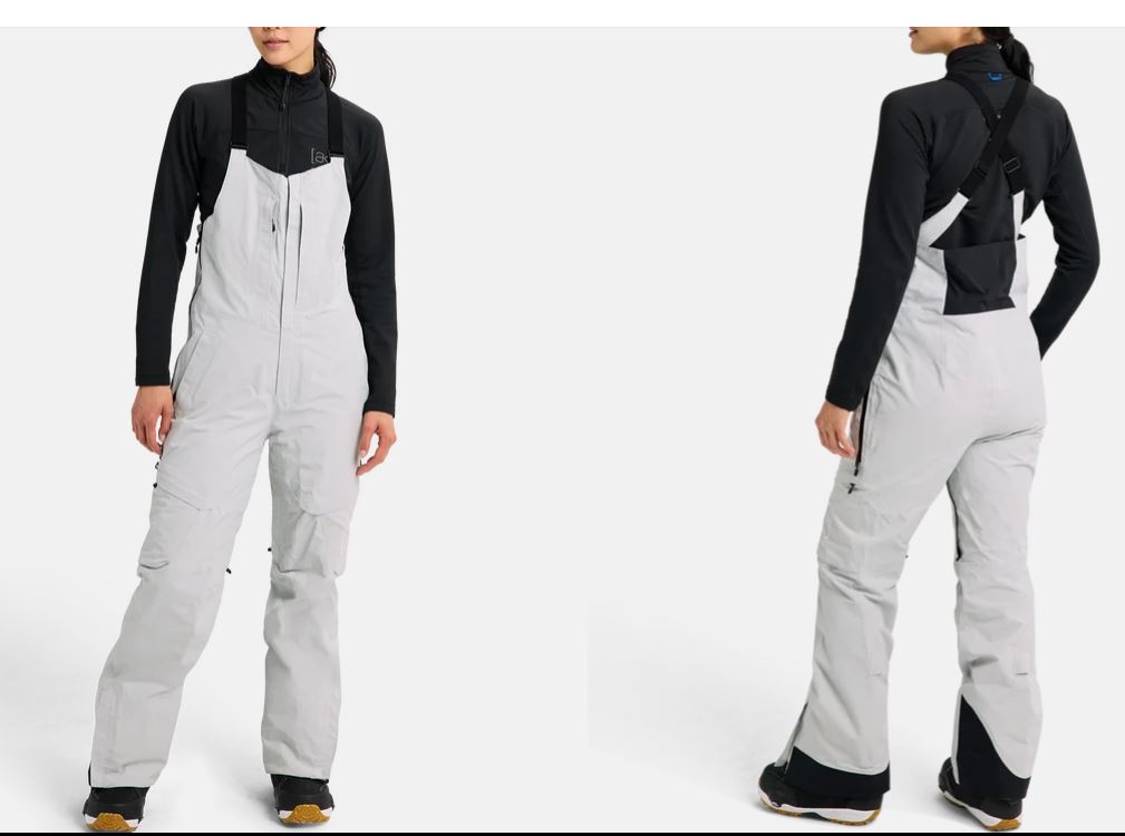 25-26 Burton [ak] W26JP-212841 Womens [ak] KM GORE-TEX 2L Bib Pants