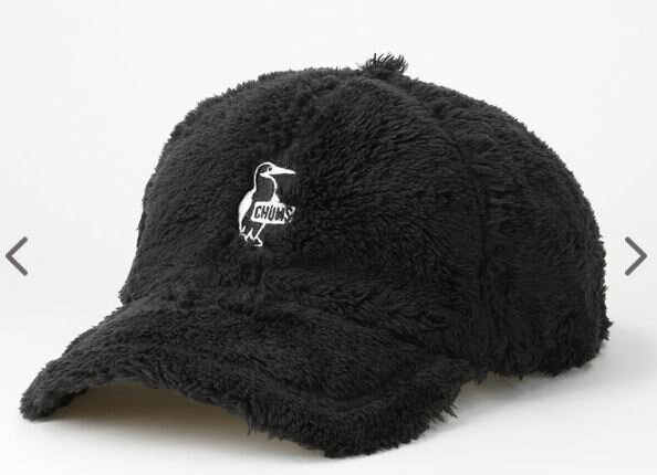 CHUMS　ELMO　FLEECE　BOOBY　PILOT　CAP　BLACK/BEIGE　CH-05-1301　フリーサイズ　エルモフリースブ..