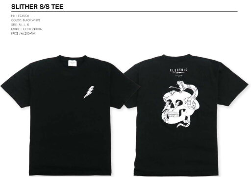 ELECTRIC SLISHER S/S TEE(E23ST06) ELECTRIC SLISHER S/S TEE(E23ST06)
