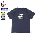 CHUMS チャムス スプラッシュブービーフェイスTシャツ　CH01-2281 夏の必需品、速乾性に優れたラッシュガード(Tシャツタイプ)。 ■ブランド名：CHUMS■商品名：スプラッシュブービーフェイスTシャツ メンズ■商品型番：CH01-2281■カラー：ブラック×ライム【CH01-2281-K066】,ネイビー×ホワイト【CH01-2281-N034】■サイズ：M,L,XL■素材：Polyester 90%　Polyurethane 10%■重量：-■生産国：中国■仕様：UVカット機能（UVカット率95％以上）耐塩素加工ストレッチ素材 2