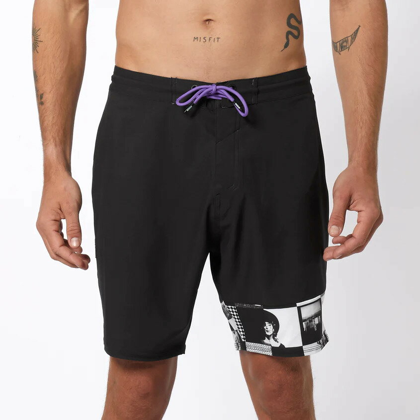 MYSTIC　Mens The Lips Movement Boardshort　ミ