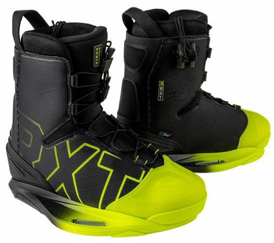 RONIX RXT Boots Neon Fade　2024　日本正規品 2024 RXTブーツは、強度の高い外装を纏い、新しく生まれ変わりました。 ソールにはクッション性の高いプロソールを採用、3D成形トウ構造使用、そして再設計された熱成形ライナーを採用をし、より早い反応性、柔らかな着地とクッションを手に入れました。マッシによって開発された最も柔軟性のあるブーツとして設計された最先端のブーツです。- 特徴 -・マッシプロモデル・カービテックステクノロジー・ブレインフレームテクノロジー・オートロックテクノロジー・フレックスフォーム3D（ヒール＆アンクル）・ネイキッドテクノロジー・Intuition+ 熱成形ライナー・プロソール・スムーススキンライニング・Superfabric®・フィートベルト・アンクルシールド 5