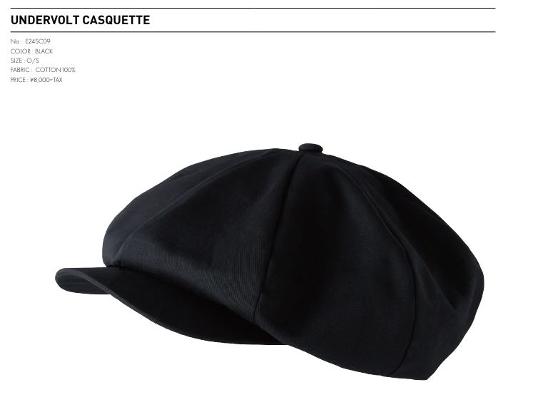 乐天商城 - ELECTRIC　2024　SS　UNDERVOLT CASQUETTE　エレクトリックアンダーボルト　カスケット　送料込み