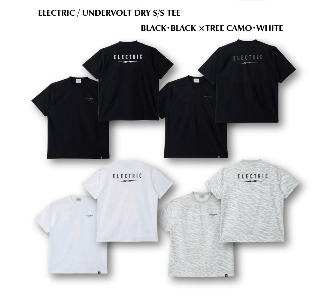 乐天商城 - 2026 エレクトリック　ELECTRIC / UNDERVOLT DRY S/S TEE(E26ST33)