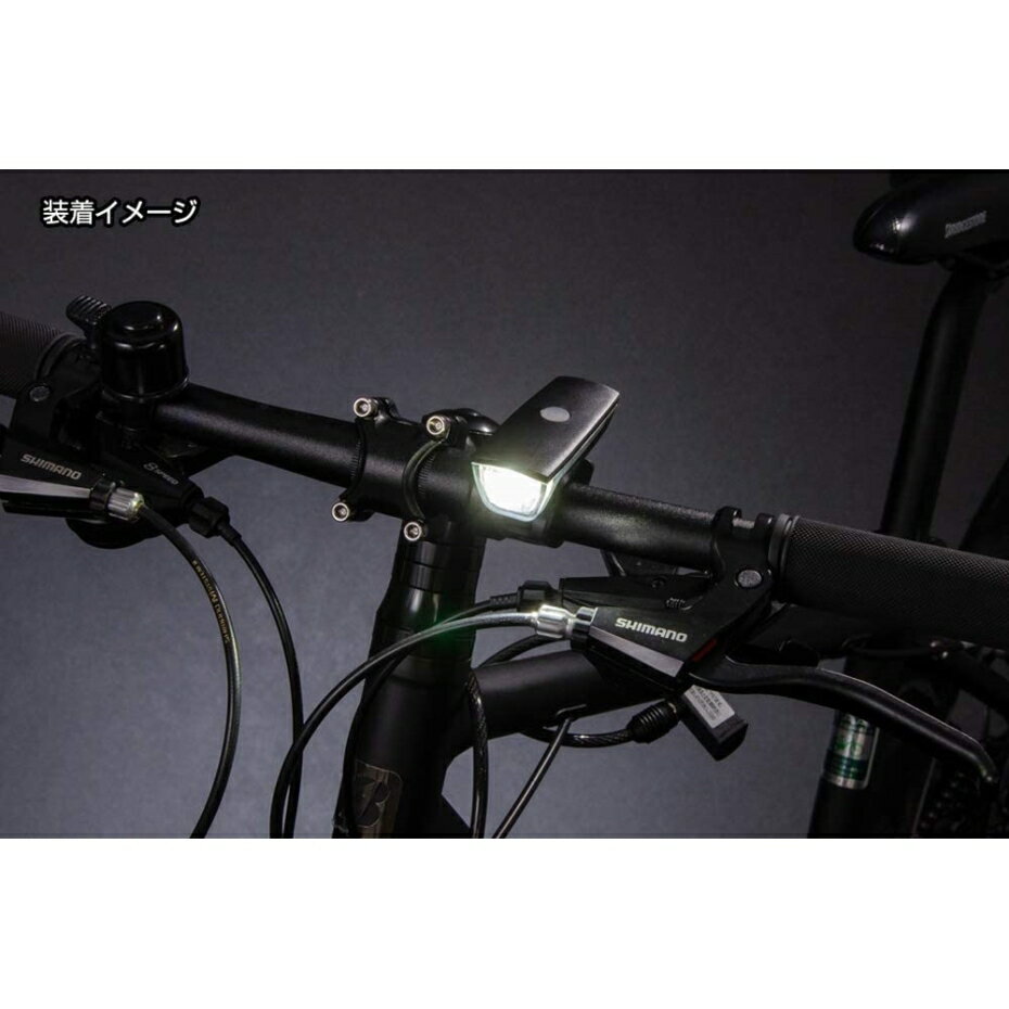 ジェントス 軽量充電式 バイクライト XB-B05R 【160ルーメン】
