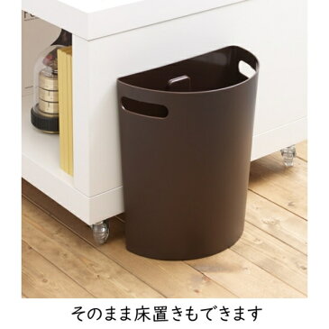 伊勢藤 ISETO 壁掛けダストボックス Meluna 9L I-525 チョコブラウン