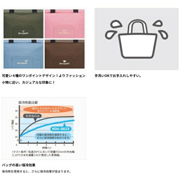 サーモス 保冷ランチバッグ RDU-0023 BL ブルー