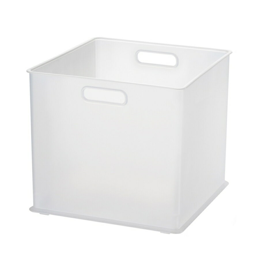 サンカ ナチュラ インボックス 横型 L フル NIB-YL CL クリア 【幅26.3×奥行26.3×高さ23.6cm】