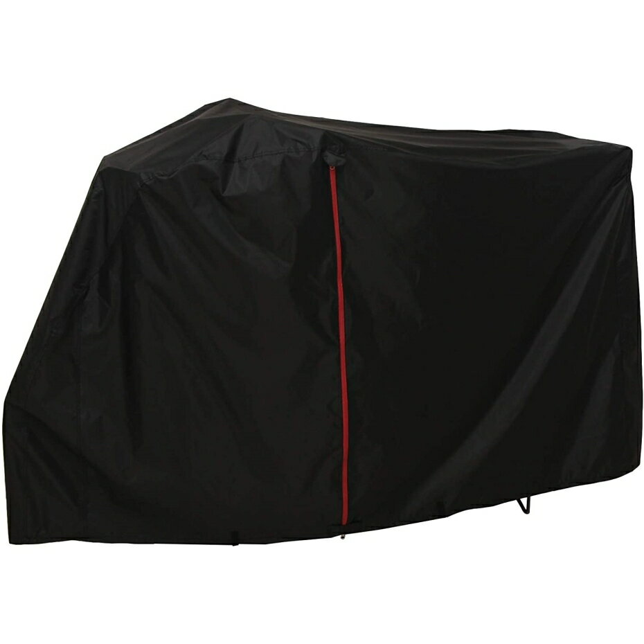 キャプテンスタッグ Y-3332 ファブリックサイクルカバー 電動アシスト自転車用 ブラック