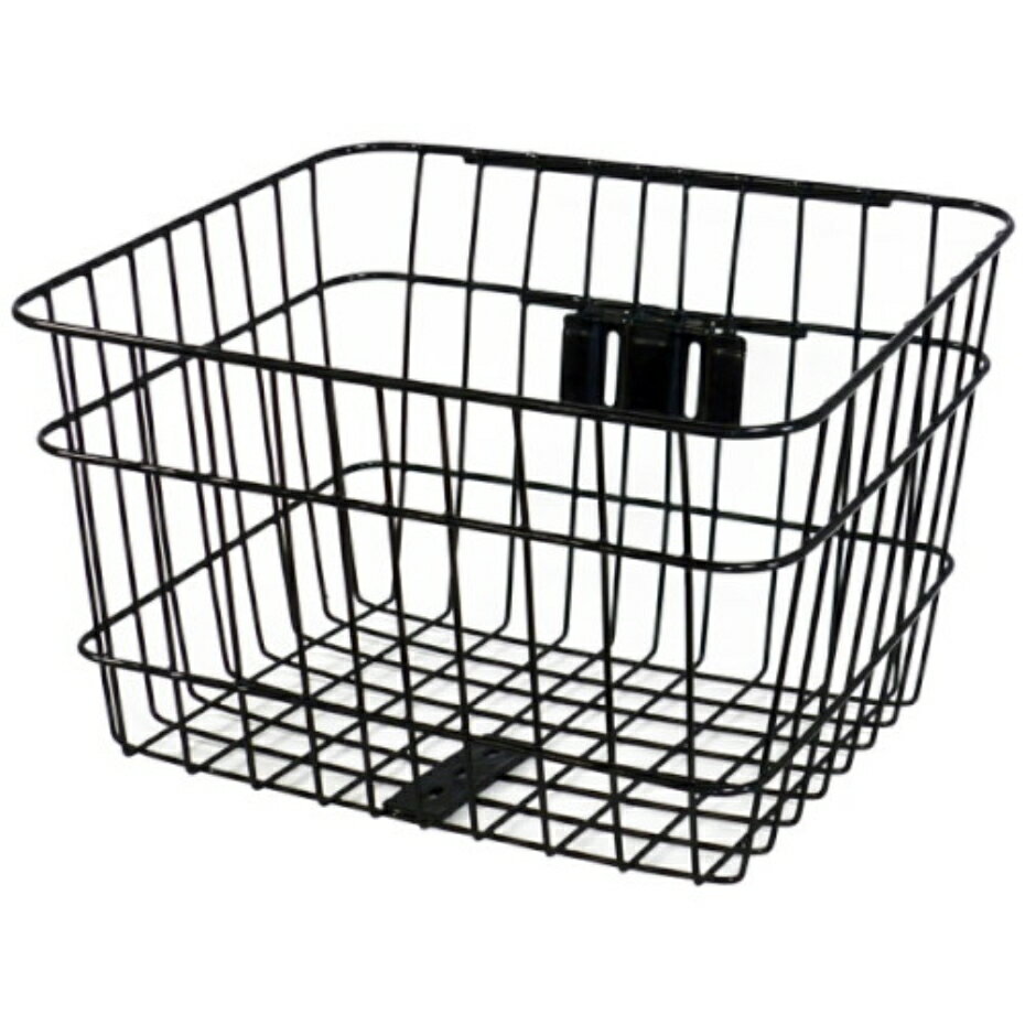 センタン ワイヤーバスケット 前用 角型 SSK-401 ブラック