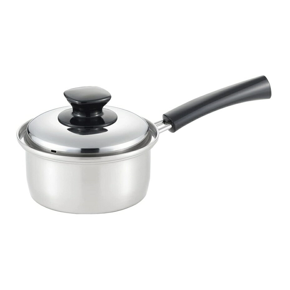 ヨシカワ SJ3392 インテグレート 片手鍋 14cm 満水容量1.2L 【日本製】