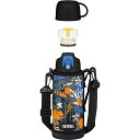 サーモス 真空断熱 2ウェイボトル FJJ-801WF BL-BK ブラックブルー 0.8L(3)