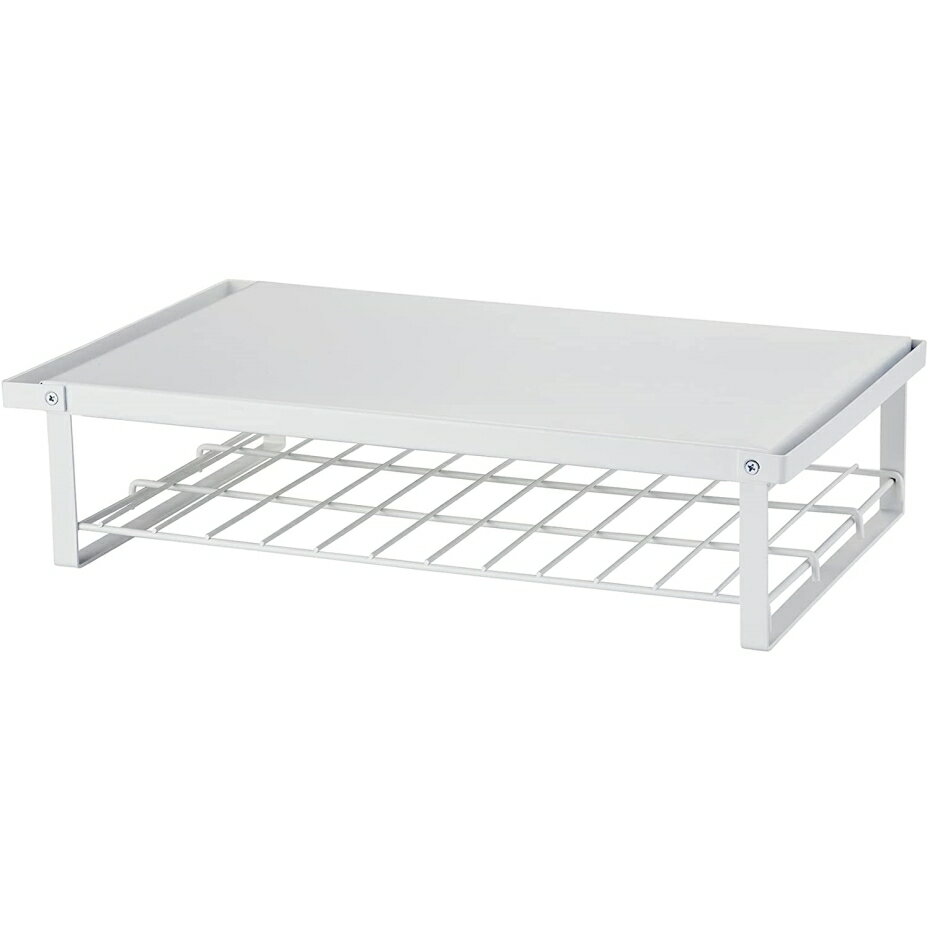 平安伸銅 レンジ上ラック REW-1 マットホワイト おしゃれ　収納