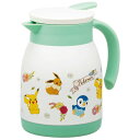 Skater スケーター VSP6 真空二重構造ステンレス卓上ポット 600ml Pokemon Antique Forest ポケモン ピカチュウ 魔法瓶 保温 保冷ポケットモンスターピッチャー