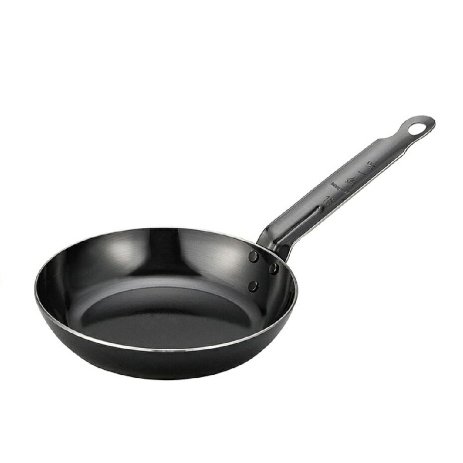 Rakuten - 北陸アルミニウム A-2574 味一鉄 フライパン 22cm 【ガス火・IH対応】 日本製