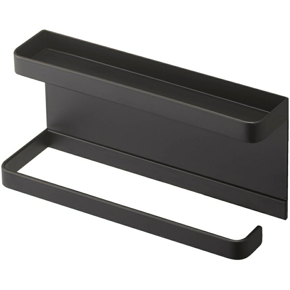 山崎実業 トレー付きマグネットアンブレラホルダー スマート BK ブラック 5042