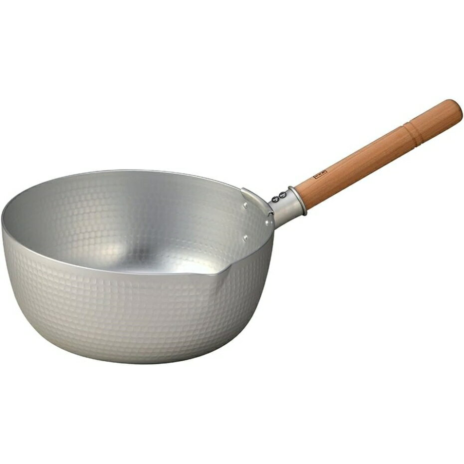 北陸アルミニウム SSアルミ打出雪平鍋 30cm ガス火専用